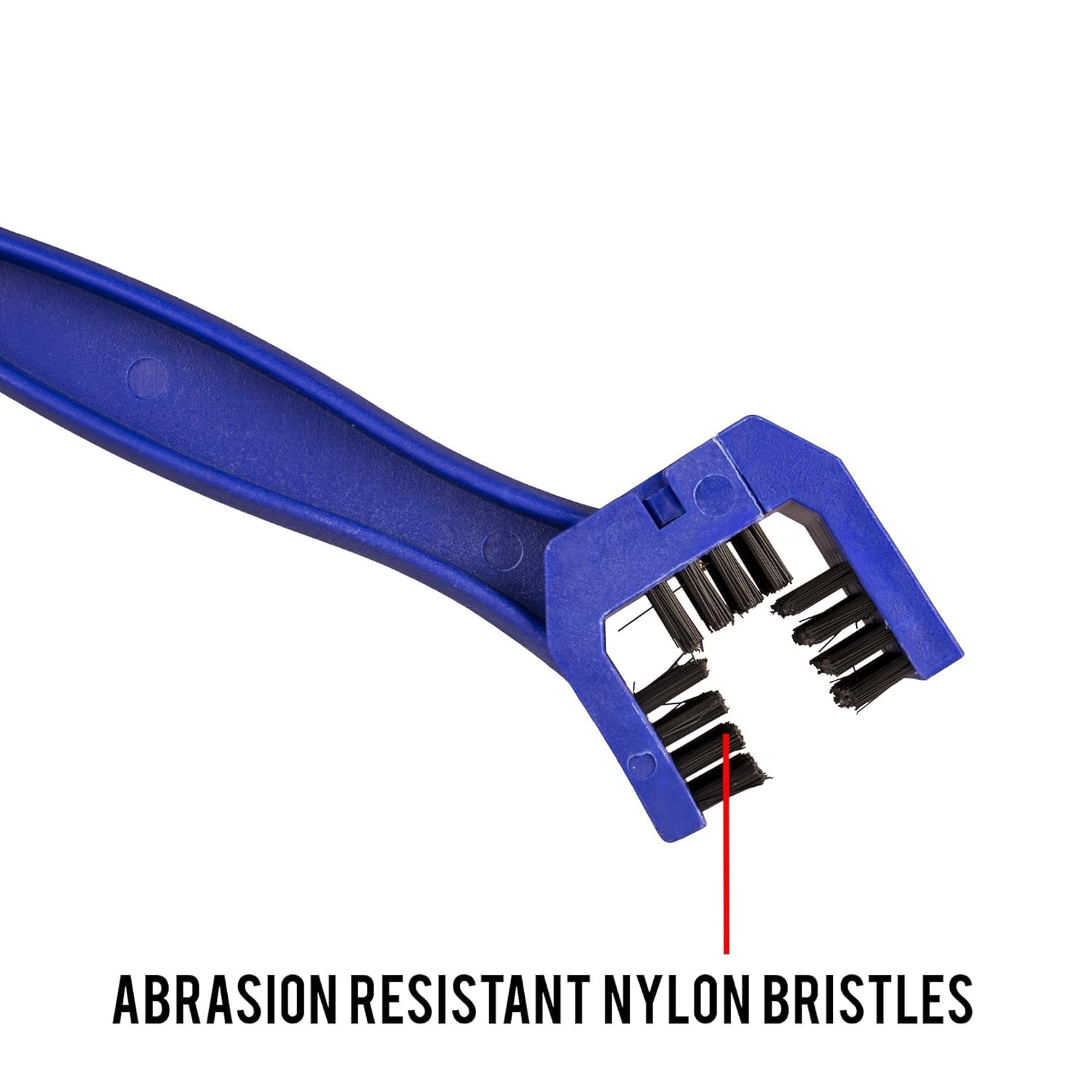 AASONS Bike Chain Cleaner Brush - Soft & Long Bristles for Quick Cleaning of Bicycle & Motorcycle Chains | Durable Multi-Purpose Sprocket Brush | Perfect for Road Bikes, Mountain Bikes & Dirt Bikes Maintenance (Pack of 1)