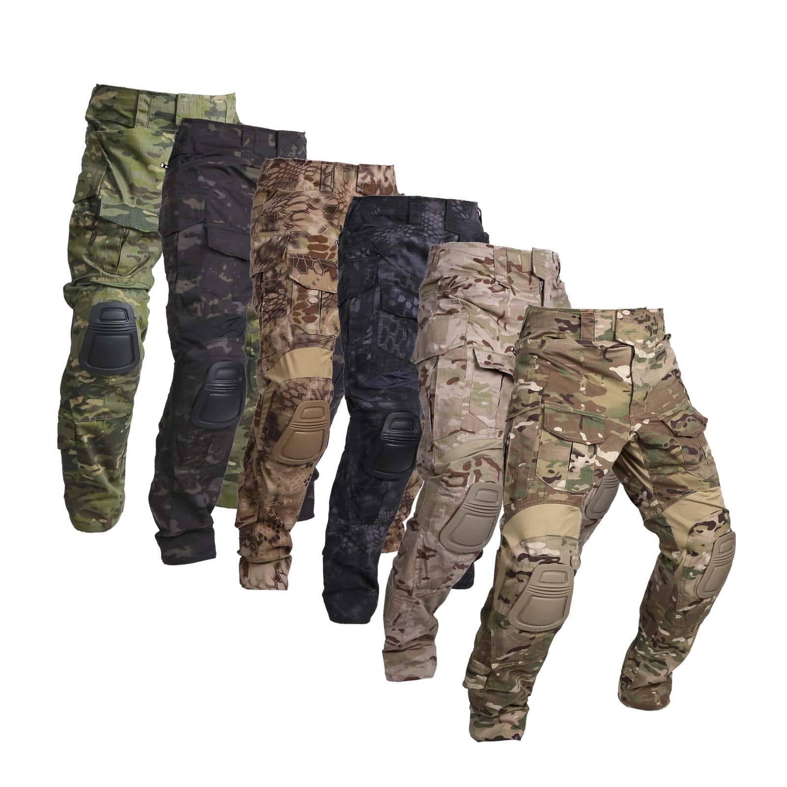 Gen3 Combat Pants - Military Tactical BDU Pants with Knee Pads for Airsoft, Paintball & Outdoor Activities | Durable & Breathable for Tactical Training, Hunting & Hiking