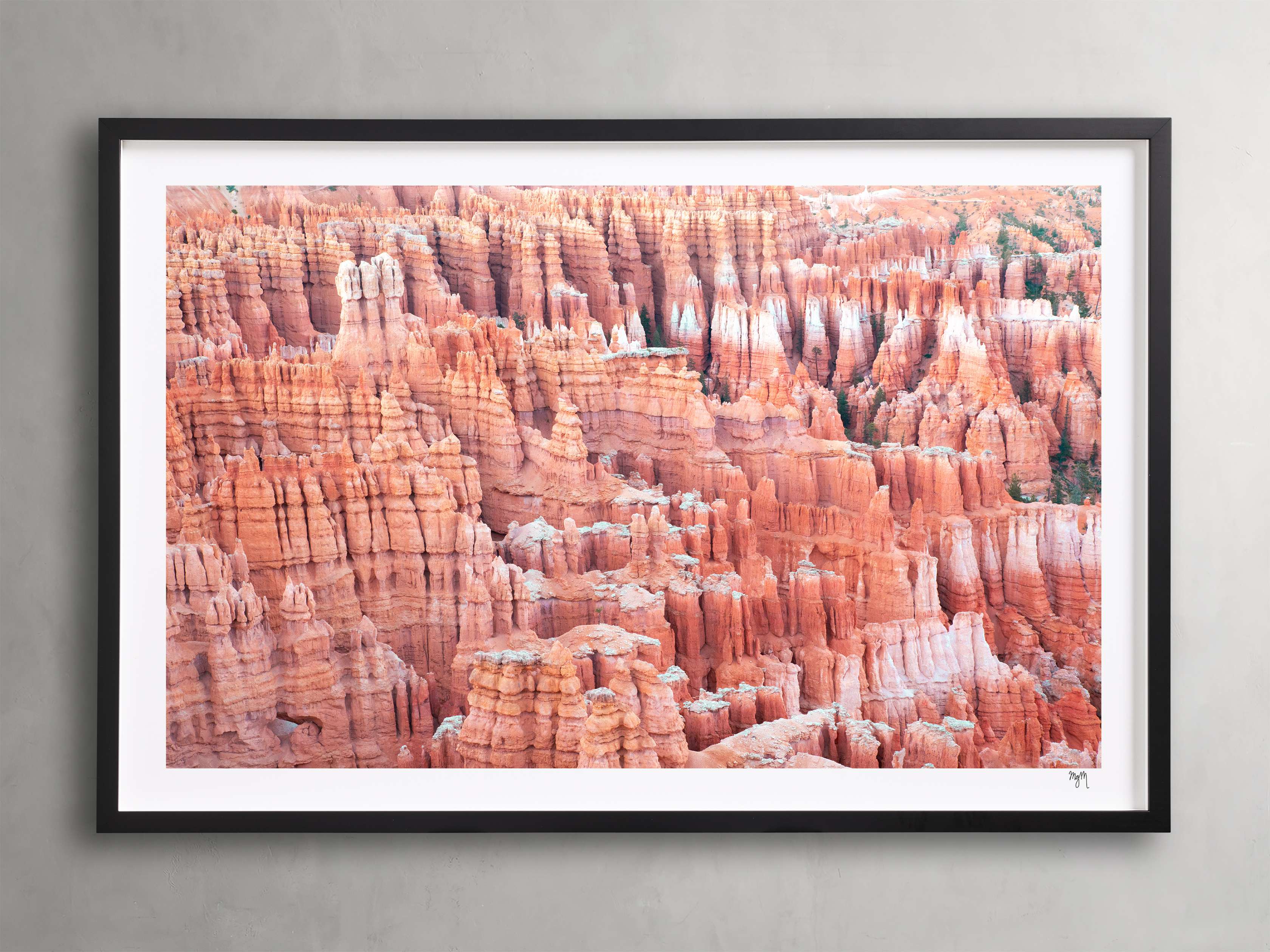 Bryce Canyon IV Framed Print - Stunning Landscape Wall Art for Home & Office Decor | Perfect for Living Room, Bedroom or Office Wall Display