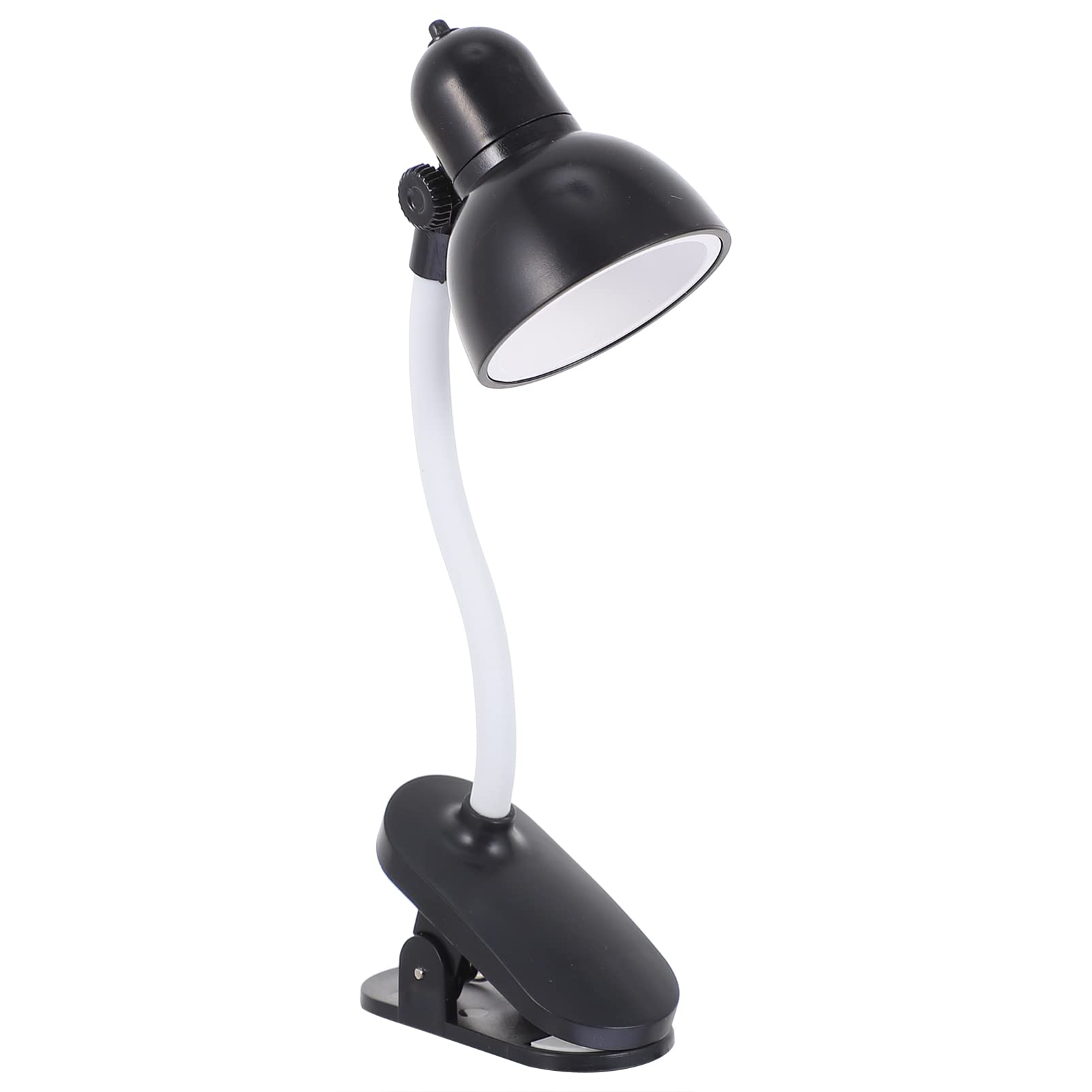 Veemoon Clip On Desk Lamp with Flexible Gooseneck - USB Powered Reading Light for Bedroom, Office & Study - Portable Eye-Caring Book Light with Sturdy Clamp - Perfect for Night Reading, Home Office & Dorm Lighting