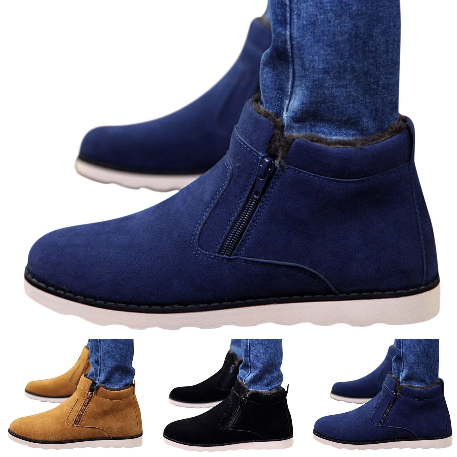 Women's Casual Fall Boots & Men's Lightweight Hiking Shoes - State Second Chance Soccer Boots, Work Boots & Wide Snow Boots for Outdoor Adventures, Winter Hiking & Everyday Wear