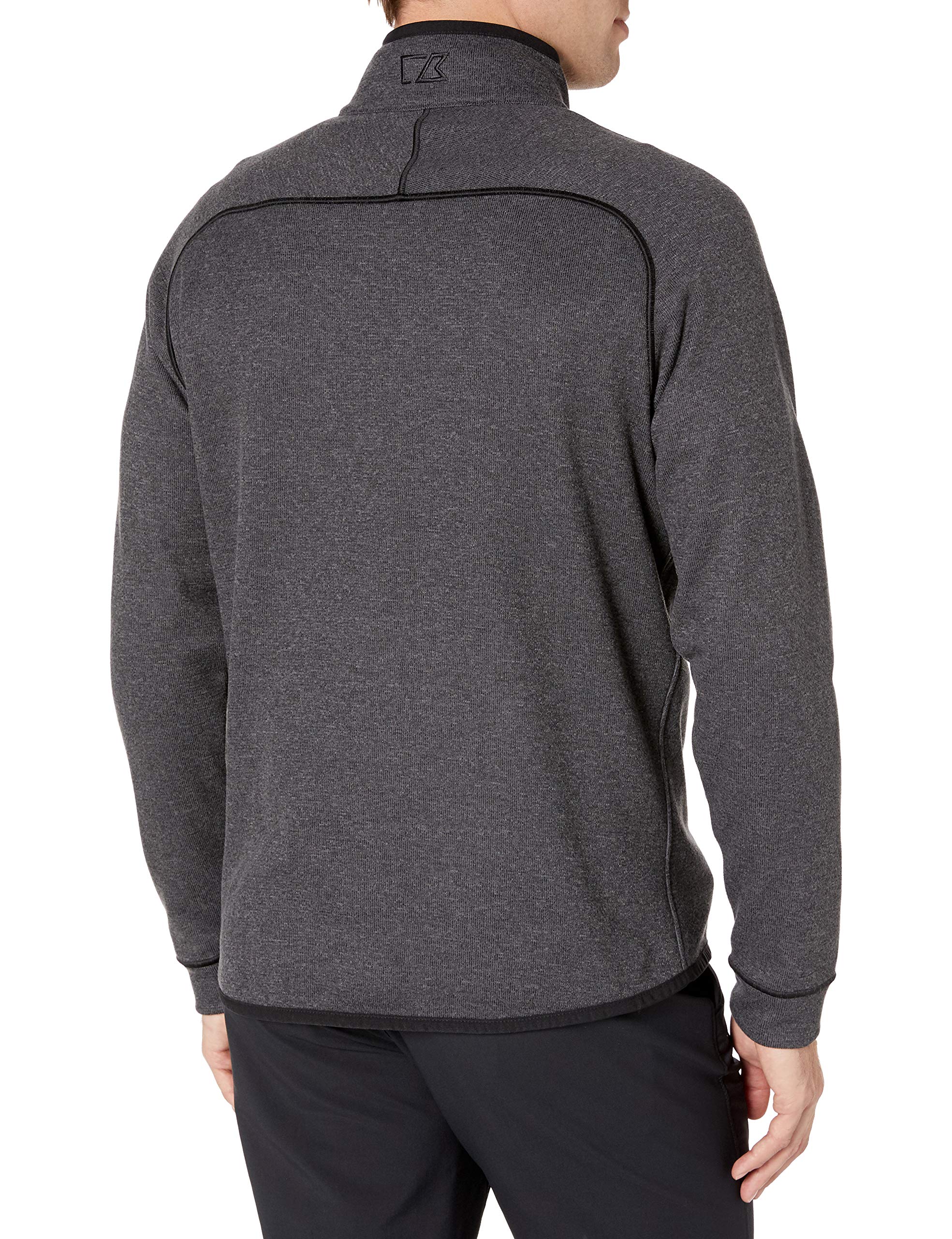 Cutter & Buck Men's Big & Tall Half Zip Jacket - Lightweight Fleece Pullover for Outdoor Activities & Casual Wear