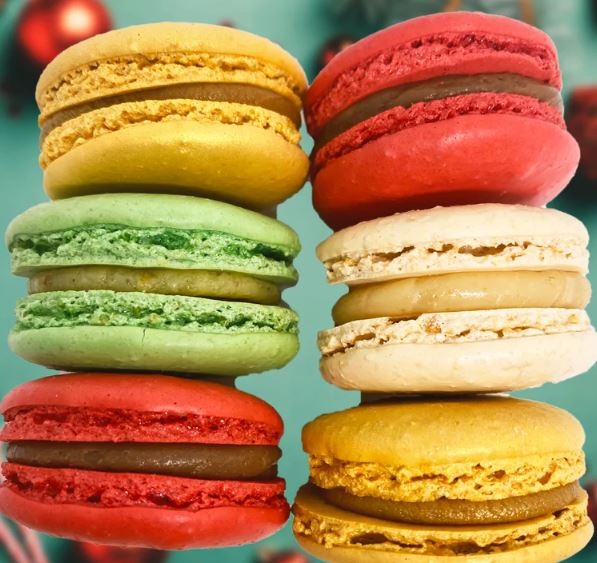 Delicious Homemade French Macarons Set of 6 - Assorted Flavors & Colors | Perfect for Gifts, Parties & Afternoon Tea