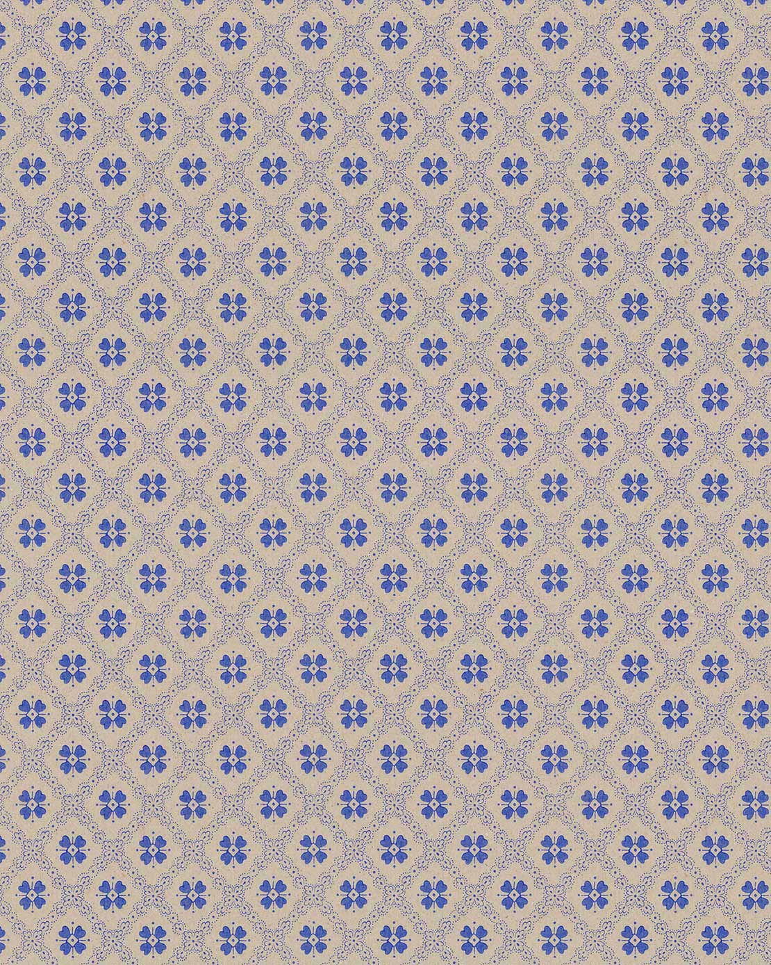 Lim & Handtryck Wallpaper - Early Twig/Blue - Perfect for Living Room, Bedroom & Home Decor