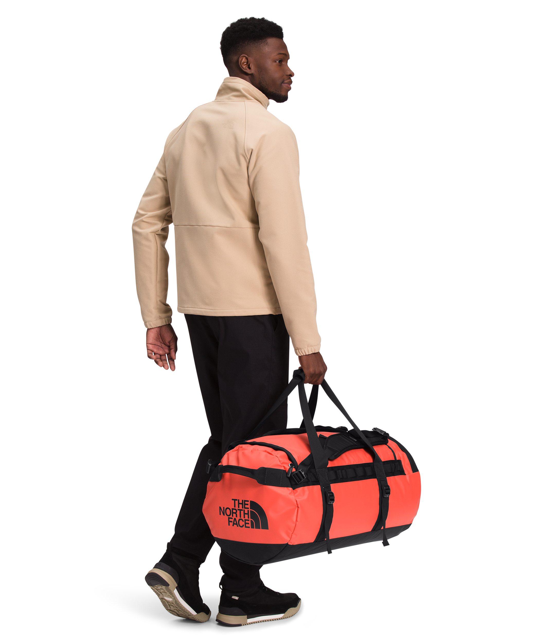 Base Camp Duffel Medium - Durable Travel Duffel Bag for Outdoor Adventures, Camping & Gym - Water-Resistant & Spacious Carry-On Luggage