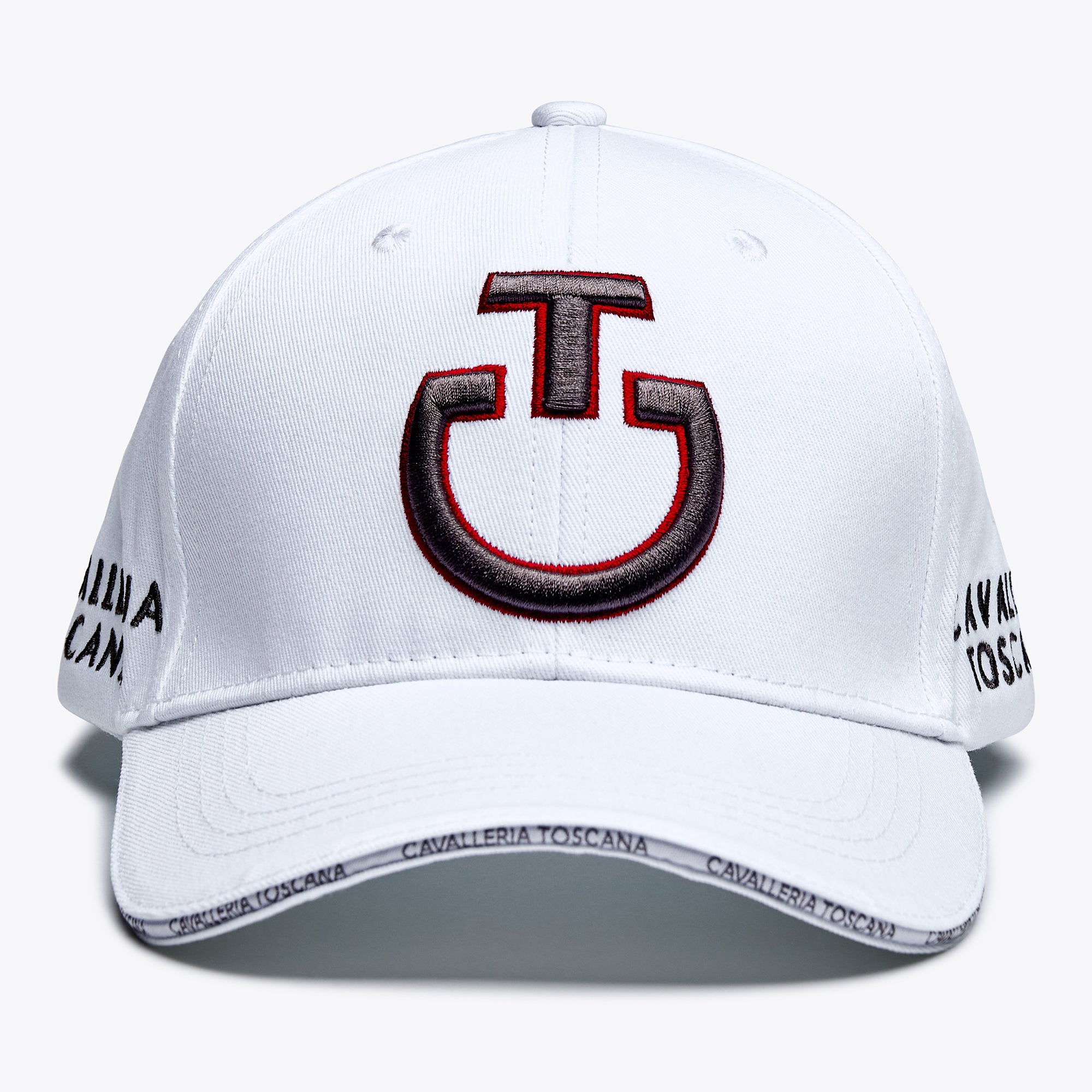 Cavalleria Toscana CT Embroidered Baseball Cap for Men & Women - Stylish Cotton Adjustable Hat for Outdoor Sports, Travel & Casual Wear