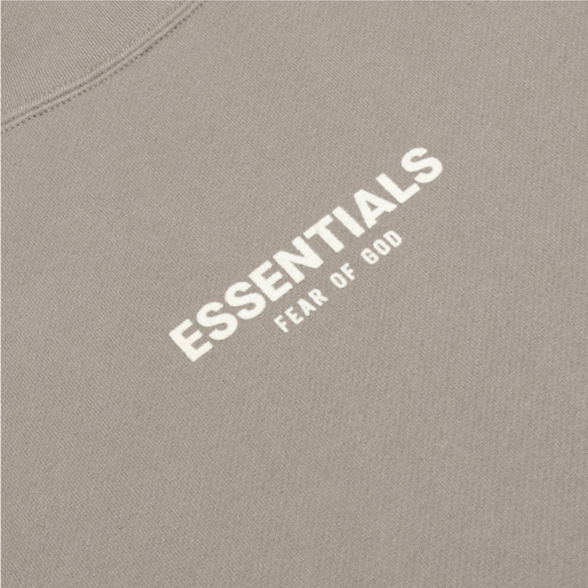Fear of God Essentials Relaxed Fit Mock Neck Pullover Sweater in Desert Taupe - Casual Loungewear & Streetwear for Men
