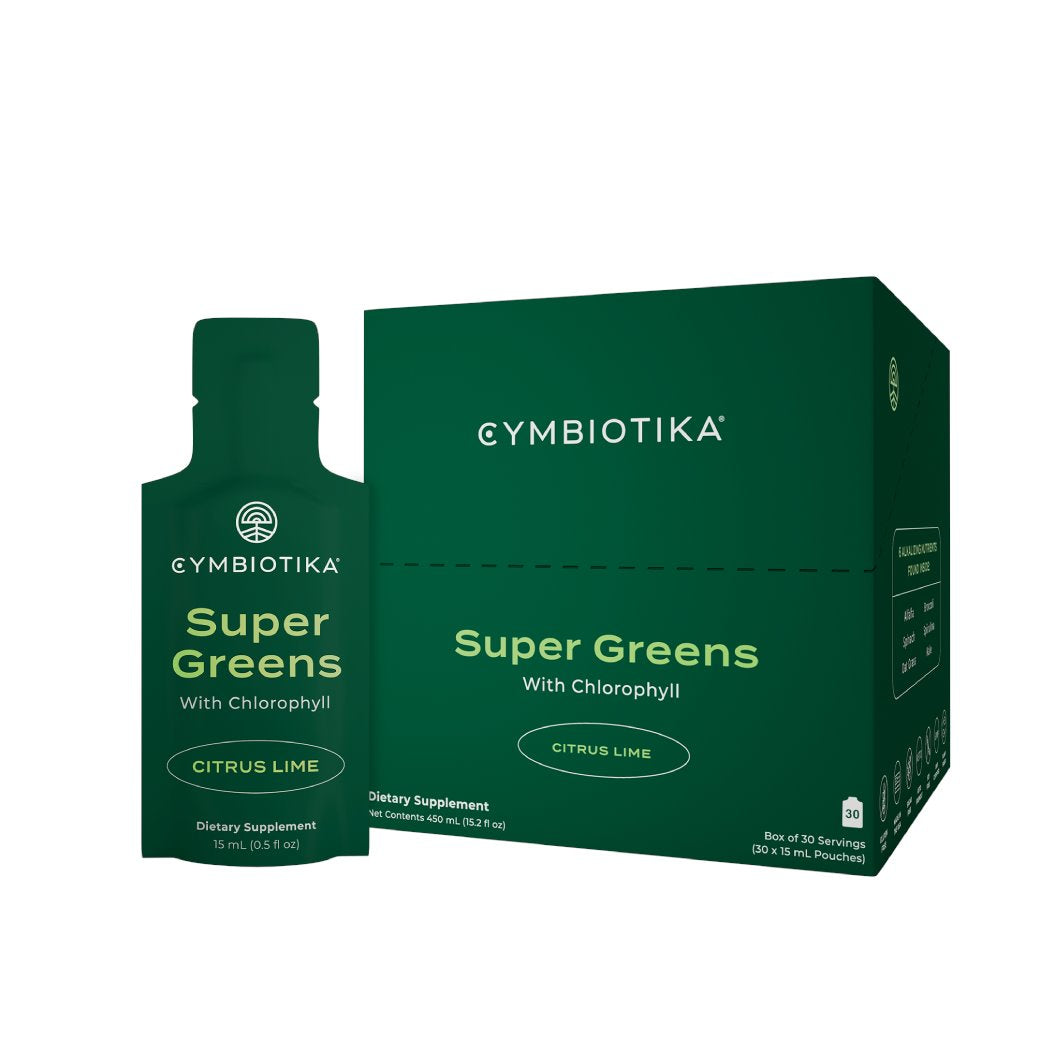 Cymbiotika Super Greens Powder - Organic Superfood Blend for Detox & Energy Boost | Perfect for Smoothies, Juices & Daily Wellness Routine