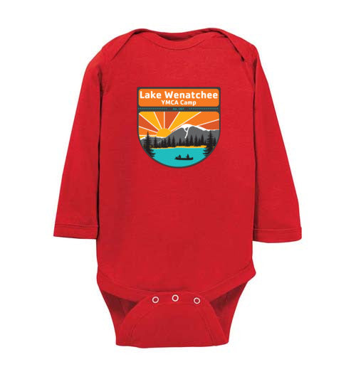 2021 Lake Wenatchee Infant Long Sleeve Bodysuit - Soft Cotton Baby Onesie for Newborns & Toddlers - Perfect for Family Outings, Photo Shoots & Everyday Comfort