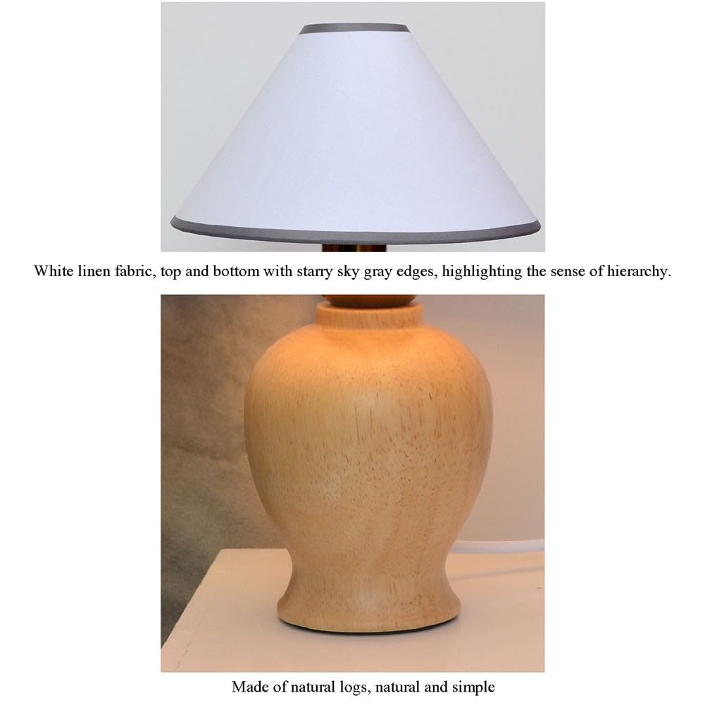 Modern Decorative Small Table Lamp - Bedside Nightstand Lamp for Bedroom, Office & Study Desk | Perfect for Reading, Working & Creating Cozy Ambiance