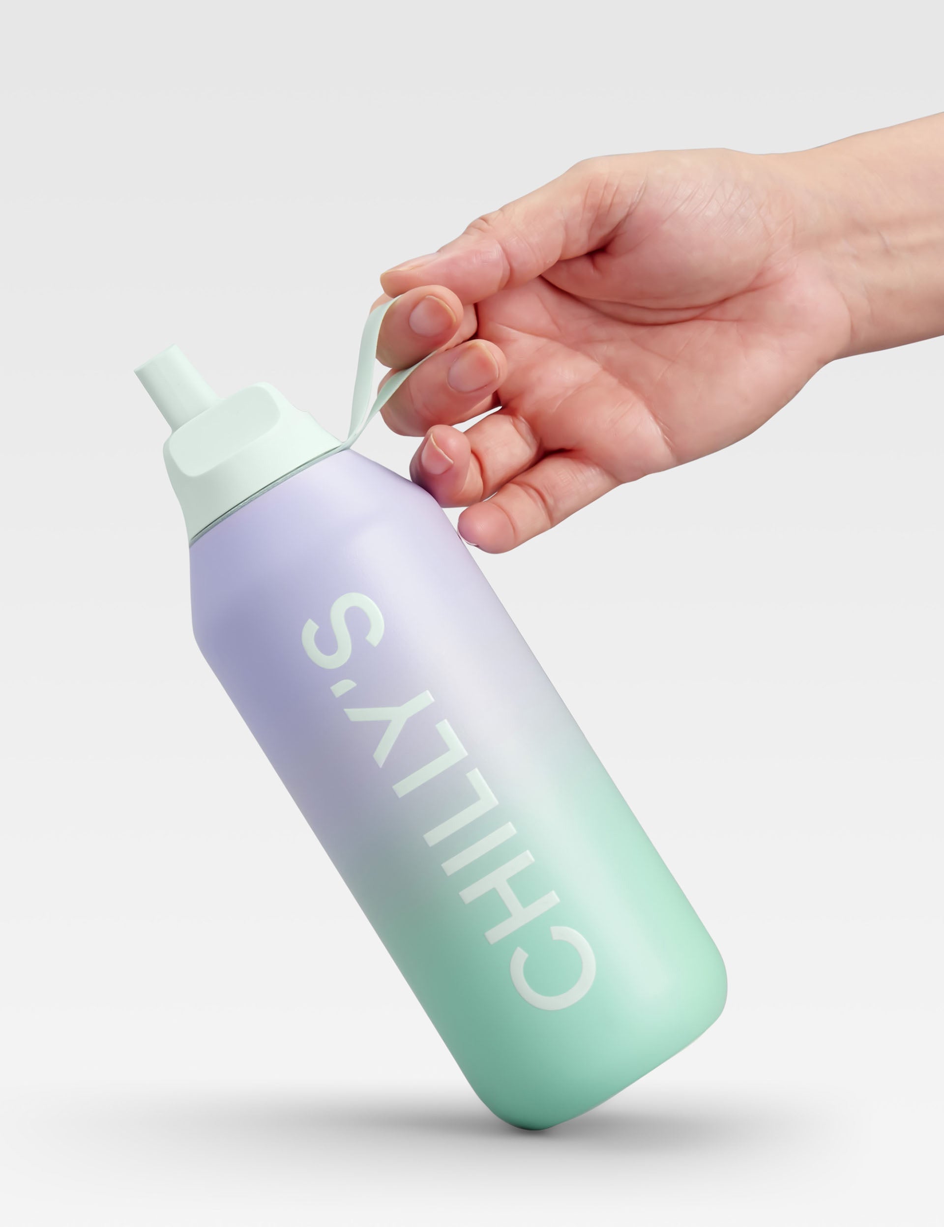 Series 2 Flip Water Bottle 500ml - Leakproof & BPA Free Stainless Steel Water Bottle with Straw Lid - Perfect for Gym, Hiking & Office Use - Morning Haze Color