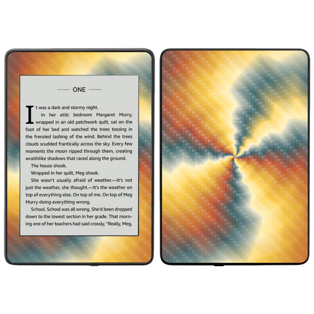 Premium Carbon Fiber Skin for Amazon Kindle Paperwhite 2018 (10th Gen) - Eye of The Storm Design | Waterproof Protective Cover with Durable Textured Finish | Easy Application & Removal | Made in USA | Perfect for Travel, Reading Outdoors & Daily Commute Protection