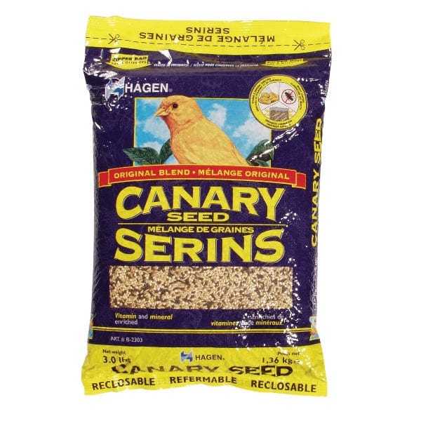 Premium Hagen Canary Staple VME Seed Mix - High Protein Bird Food for Canaries & Finches - Perfect for Daily Feeding & Breeding Season Nutrition