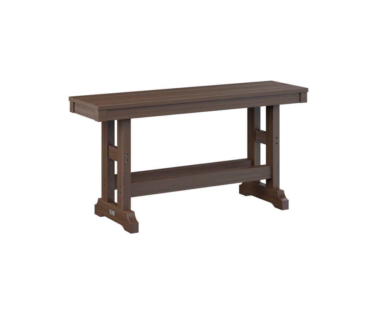 Berlin Gardens Garden Classic 44-Inch Counter Height Bench - Outdoor Dining & Bar Stool for Patio, Deck, or Backyard