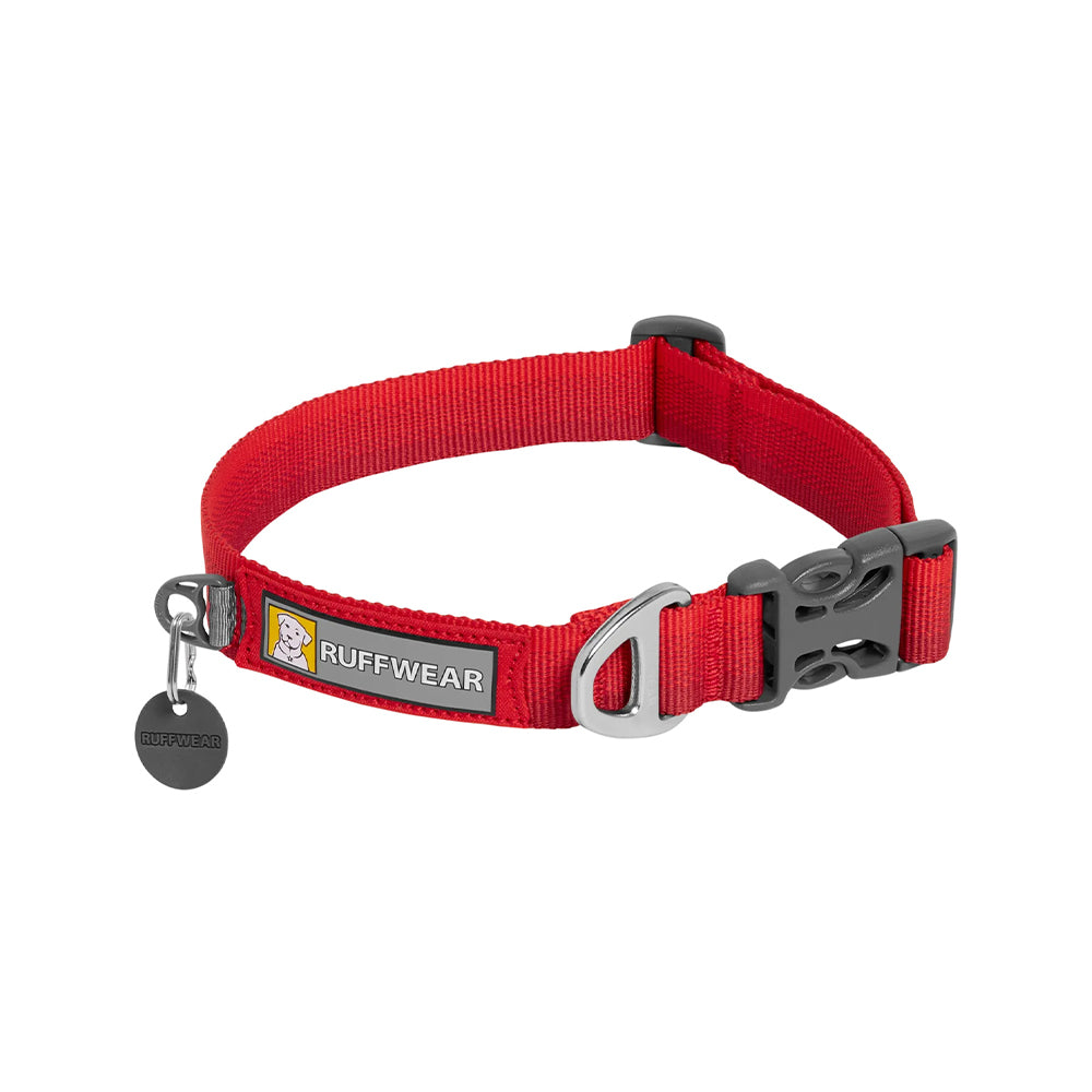 Front Range Dog Collar - Durable Nylon Pet Collar with Quick-Release Buckle for Small Medium Large Dogs | Perfect for Walking, Training & Outdoor Adventures