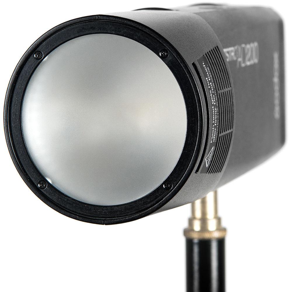 Godox Witstro H200R Round Flash Head - Professional Studio Lighting for Photography, Portraits & Product Shots - Perfect for Indoor & Outdoor Photo Shoots