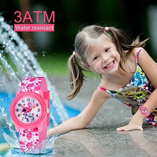 Kavie Kids Watches for Girls & Boys - 3D Cute Cartoon Waterproof Analog Watch for Toddlers Ages 3-10 - Perfect for School, Playtime & Outdoor Activities