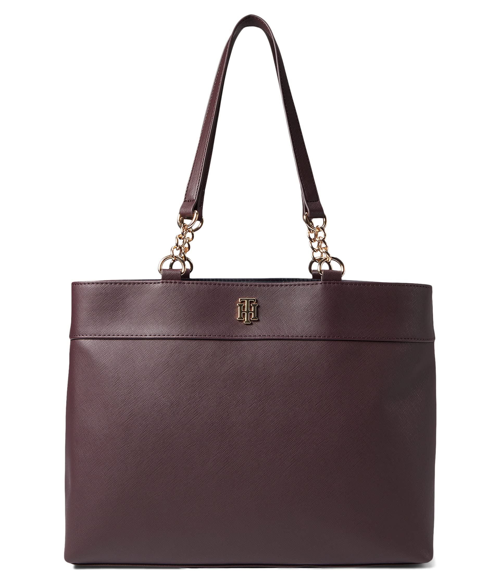 Tommy Hilfiger Women's Camilla II Tote Bag - Stylish & Spacious Designer Handbag for Work, Travel & Everyday Use