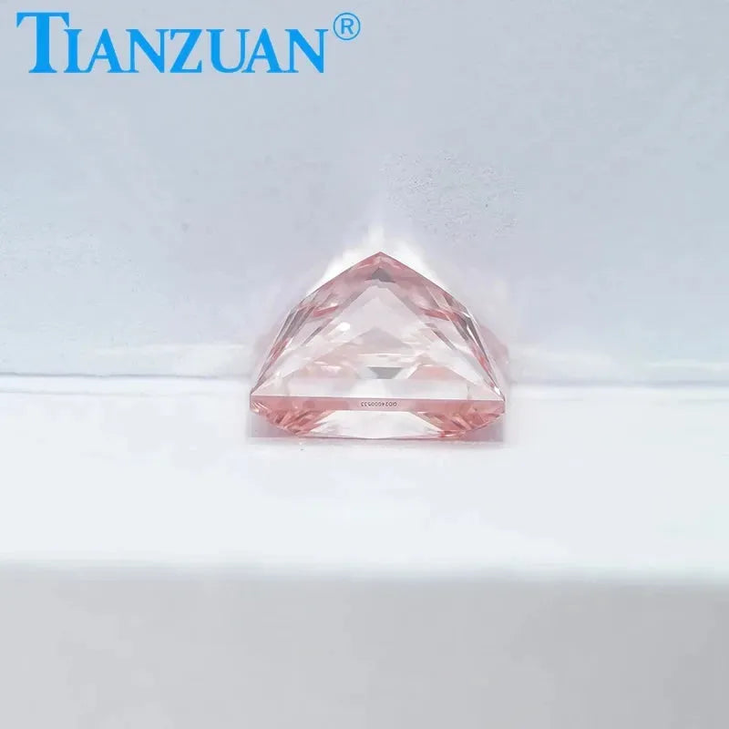 1.51CT VS1 Lab Grown CVD Diamond - Square Shape 2EX Fancy Vivid Pink Loose Gemstone with GEMID Certification | Perfect for Engagement Rings, Jewelry Making & Luxury Gifts