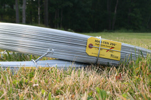 200KSI 12.5 Gauge High Tensile Smooth Wire - Heavy Duty Fencing, Vineyard Trellis & Farm Use