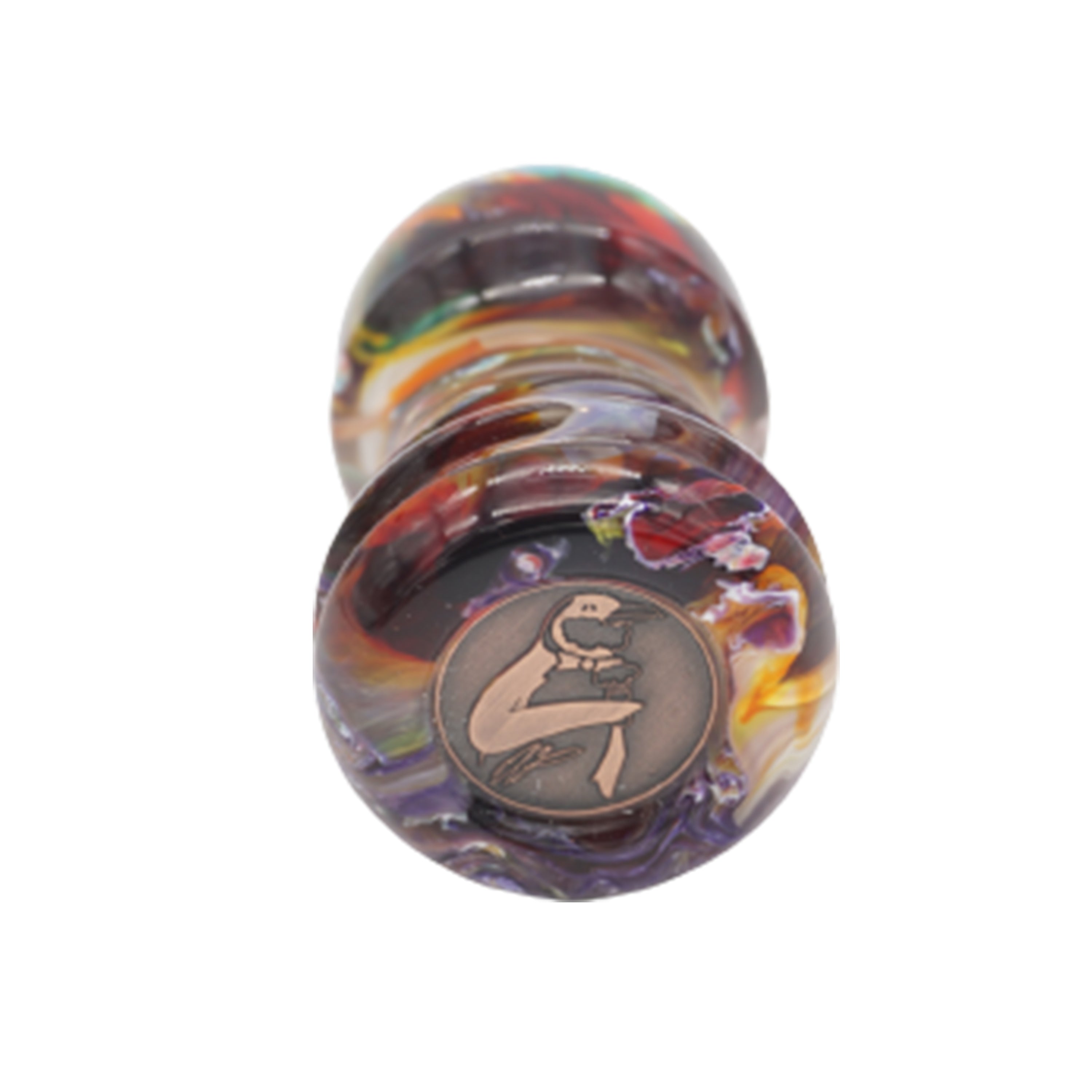Premium Picasso Handcrafted Shaving Brush Handle - Fits 24mm & 26mm Knots - Perfect for Wet Shaving & Beard Grooming - Luxury Men's Grooming Accessory for Barbers & Home Use