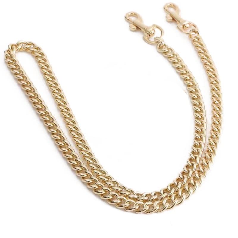 Kigauru 60cm/120cm Handbag Chain Strap - Detachable Metal Shoulder Bag Strap for Purse, Crossbody Bag, DIY Accessories - Perfect for Daily Use, Shopping, Travel & Fashion Outfits (Color: 5, Size: 60cm)