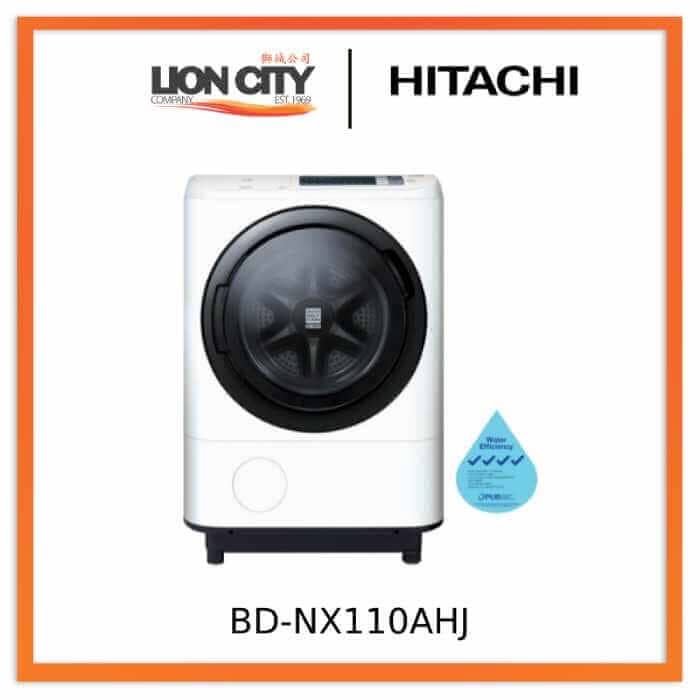 Hitachi BD NX110AHJ 11kg/7kg Energy Efficient Washer Dryer Combo (4 Ticks) - Perfect for Small Apartments & Laundry Rooms