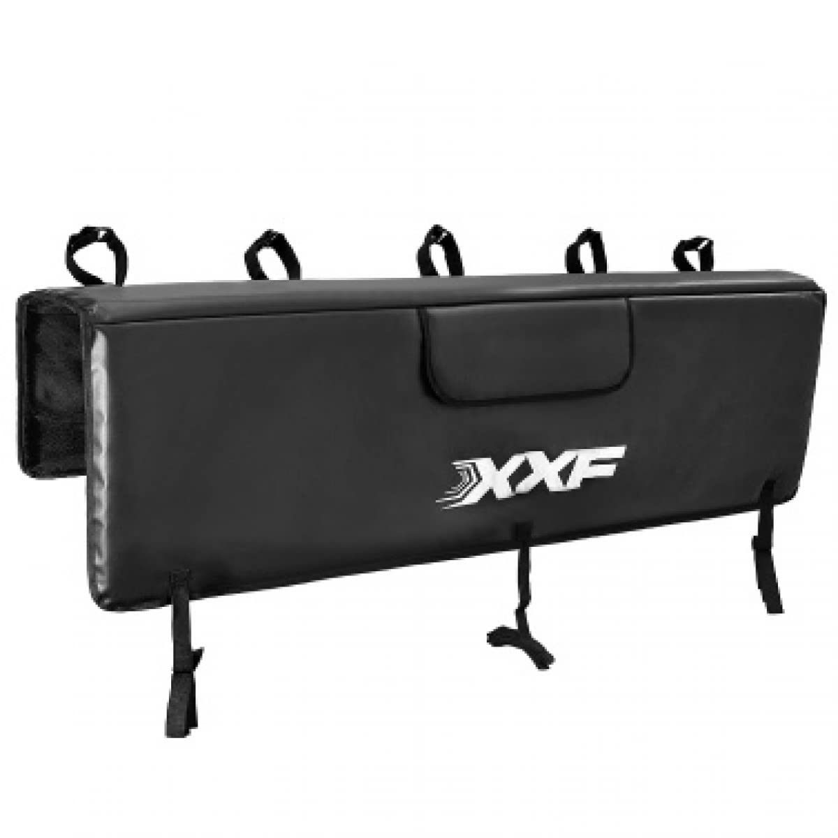 Durable Truck Tailgate Cover Pad for Mountain Bikes - Heavy Duty Pickup Truck Bed Protector with 5 Adjustable Bike Frame Straps | Perfect for Cycling Adventures, Camping Trips & Outdoor Transport