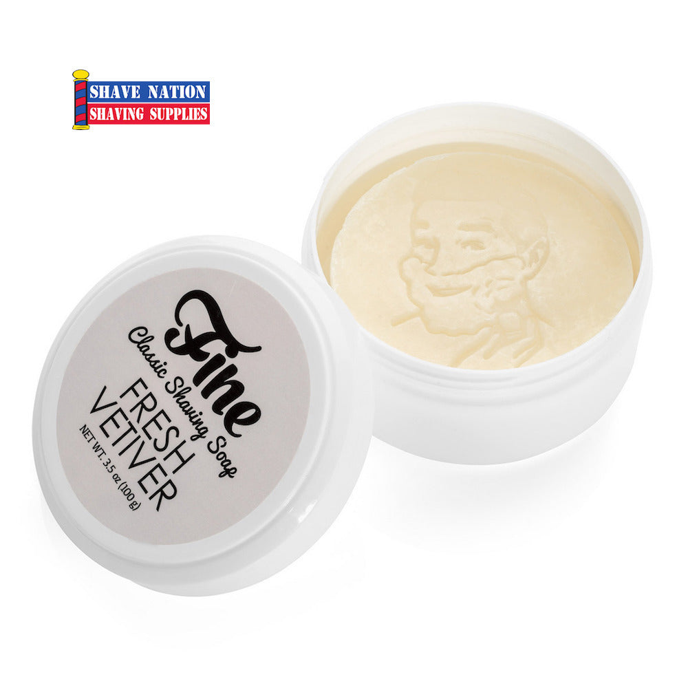 Premium Shaving Soap for Men - Classic Barbershop Formula with Natural Ingredients - Perfect for Wet Shaving, Grooming & Beard Care - Ideal Gift for Father's Day & Birthdays