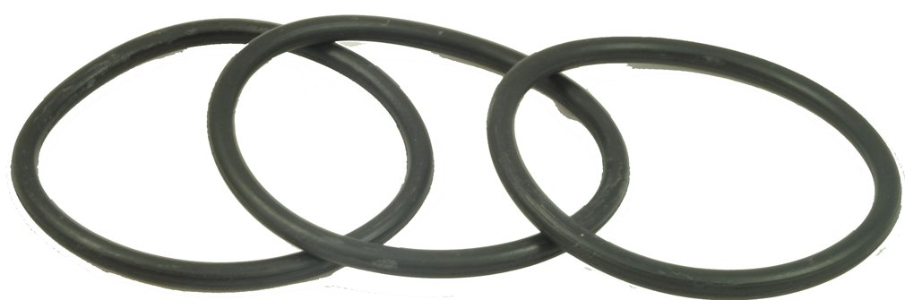Sanitaire Round Vacuum Cleaner Belt - 3 Pack, Black - Compatible with Upright Vacuums, Fits Center Brushroll - Perfect for Home Cleaning, Pet Hair Removal & Car Detailing