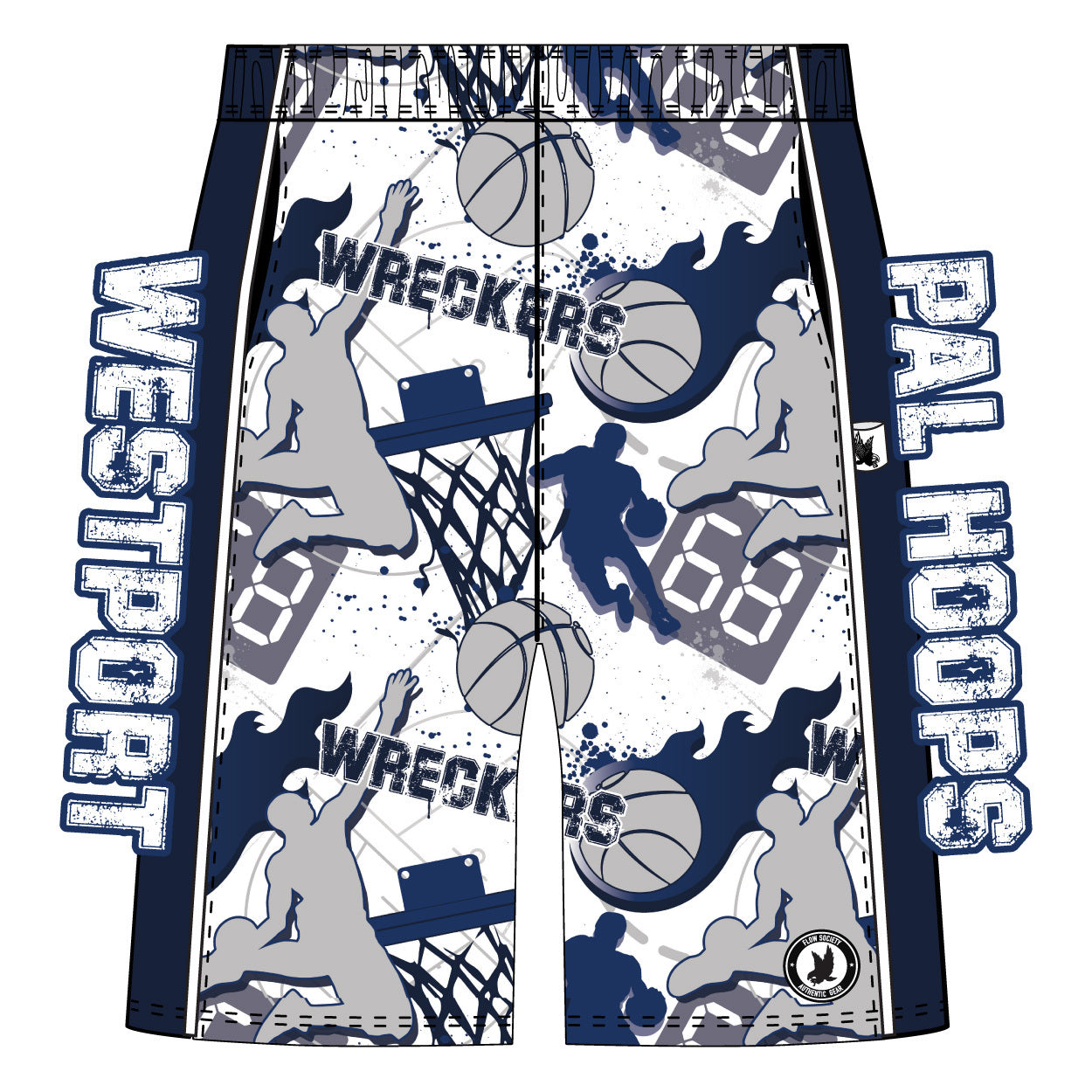 Boys & Mens Westport Wreckers PAL Basketball Shorts - Breathable Athletic Shorts for Basketball, Gym & Casual Wear - Perfect for Sports, Training & Everyday Comfort