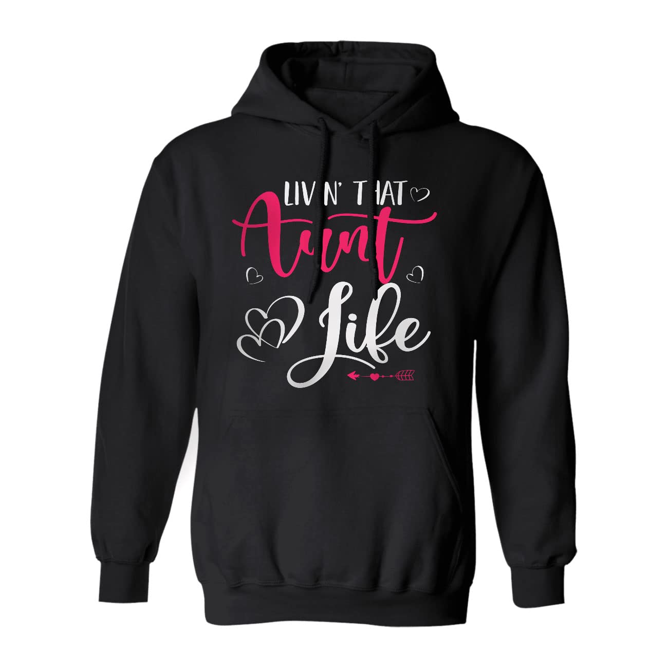 Cute Happy Easter Day Heart Shapes Hoodie & Sweatshirt - Family Matching Outfits for Women & Kids - Perfect for Easter Celebrations, Family Photos & Holiday Gatherings