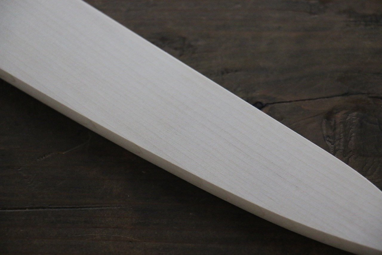 Premium Magnolia Saya Sheath for 180mm Petty Utility Knife - Handcrafted Plywood Pin - Perfect for Kitchen, Camping & Outdoor Cooking