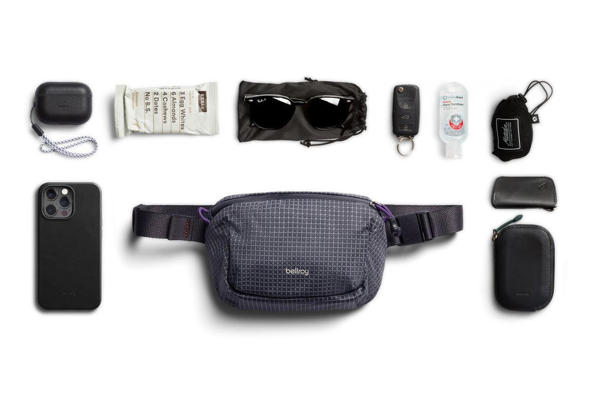 Bellroy Lite Belt Bag - Ultra Lightweight & Durable Waist Pack for Men & Women | Perfect for Travel, Hiking, Running & Everyday Use