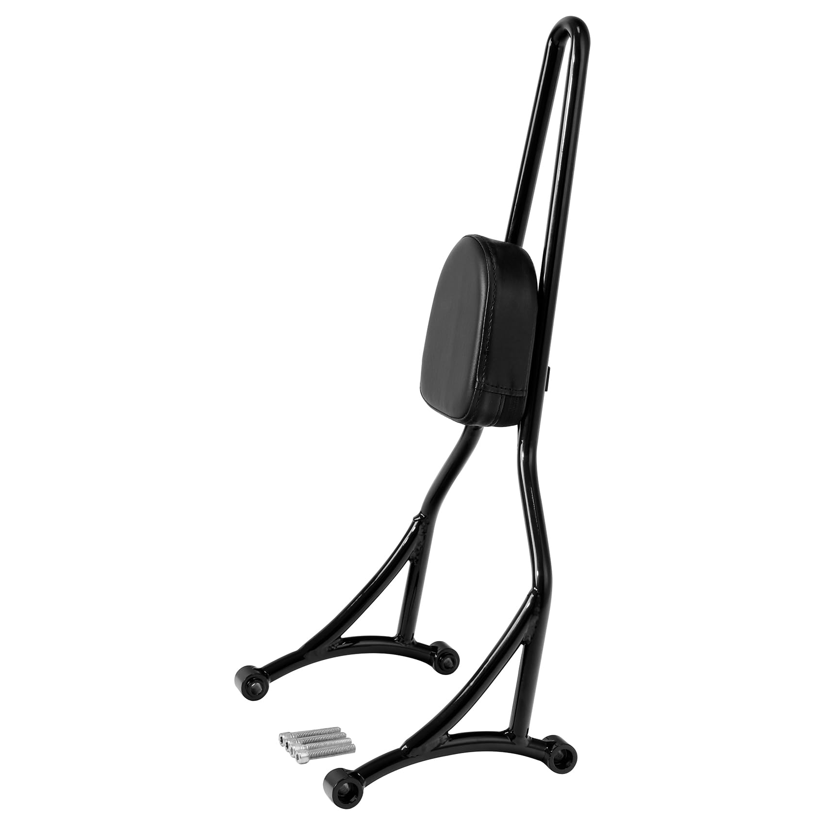 TCMT Tall Sissy Bar Passenger Backrest for Harley Softail Street Bob 2018-2025 | Universal Fit | Comfortable Motorcycle Back Support | Perfect for Long Rides & Road Trips