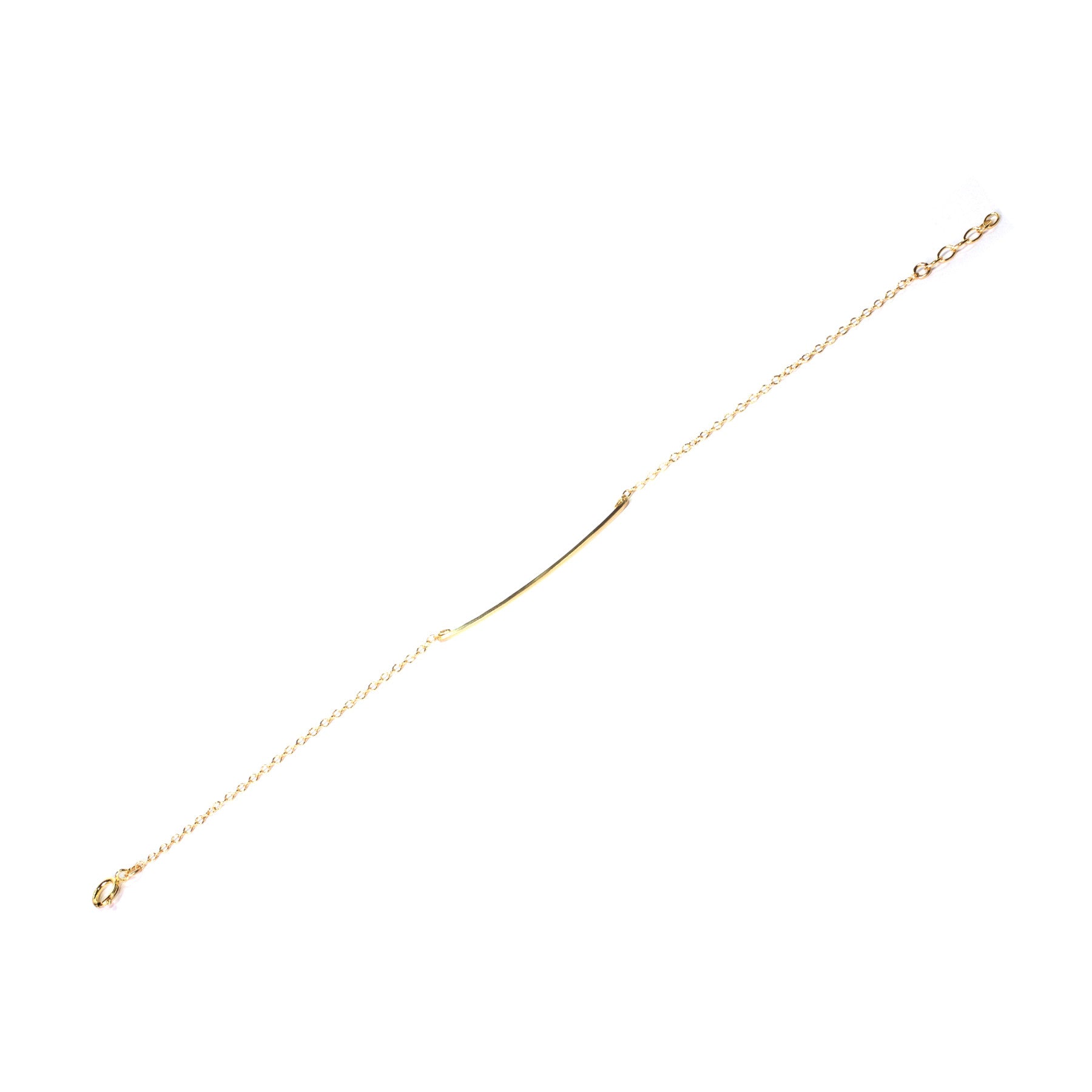 Elegant Curved Bar Bracelet for Women - Trendy Gold & Silver Minimalist Jewelry - Perfect for Parties, Weddings & Everyday Wear