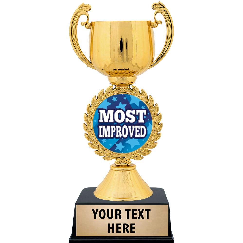 Personalized Most Improved Trophy - 7.25