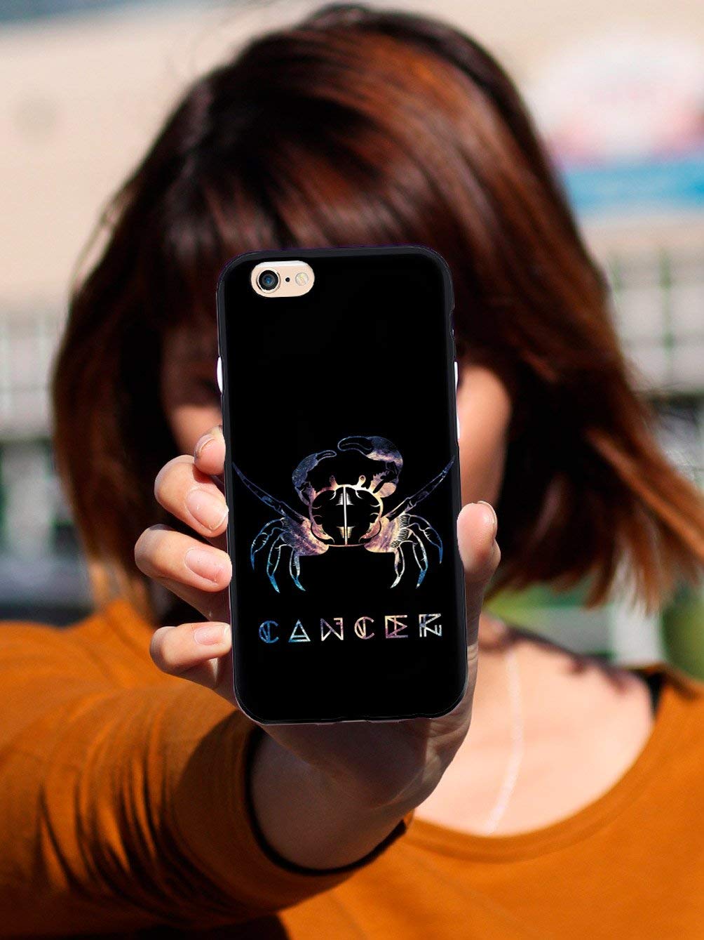 Inspired Cases - Compatible with iPhone 11 Pro Max Case - 3D Textured Protective Phone Cover for Apple iPhone 11 Pro Max - Cosmic Zodiac Cancer Design - Shockproof & Anti-Scratch - Perfect for Daily Use, Travel & Outdoor Activities