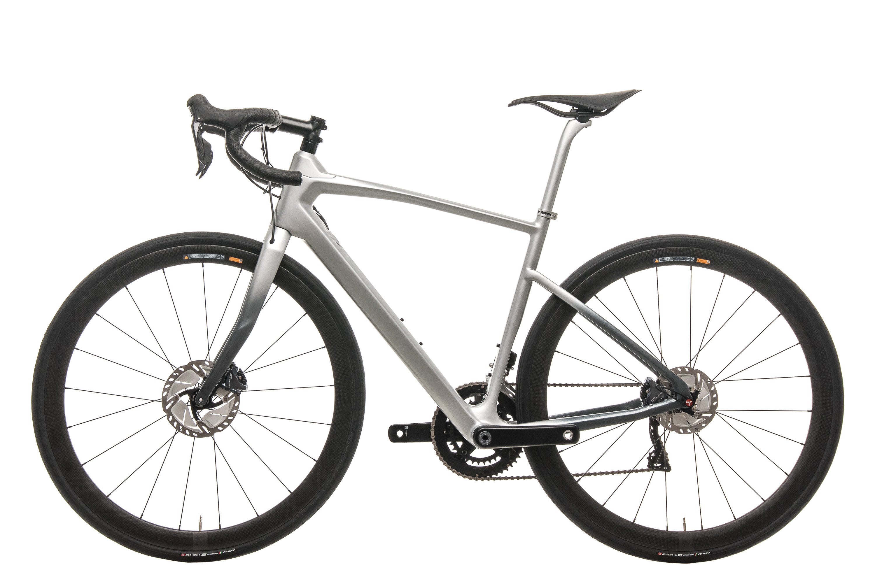 Argon 18 Krypton GF Disc Di2 Road Bike - Mercedes Benz Inspired Silver Finish, Size Small (2019 Model) | Perfect for Commuting, Racing & Endurance Cycling