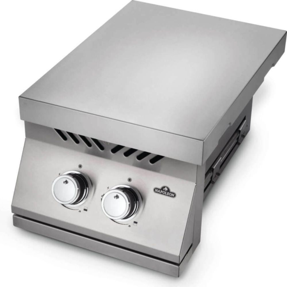 Napoleon BI12RTPSS 500 Series Built-In Dual Range Gas Burner - Perfect for Home Kitchens & Outdoor Grilling