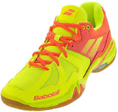 Babolat Shadow Spirit Women's Indoor Court Shoes - Lightweight Tennis Shoes for Women with Non-Marking Soles - Perfect for Indoor Courts, Gym & Badminton