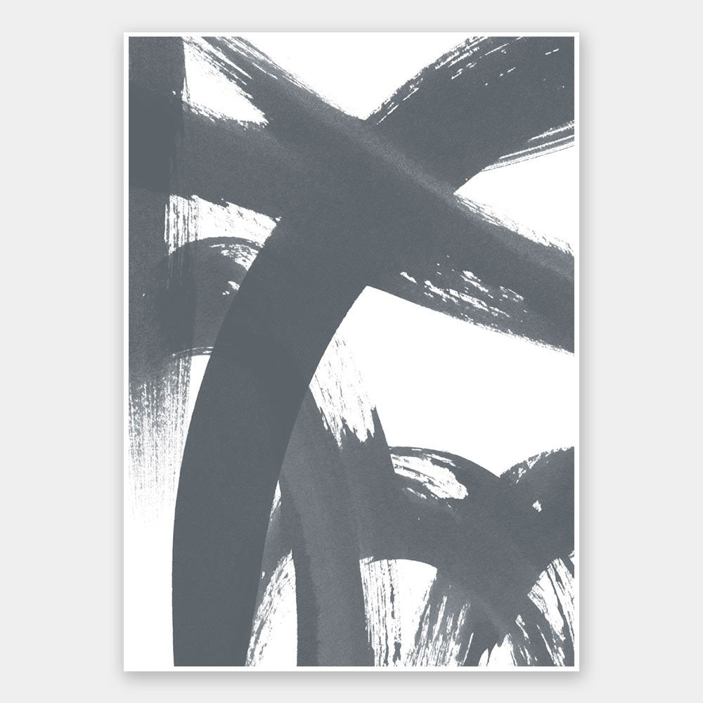 Changing Lanes Granite Unframed Art Print - Modern Home & Office Wall Decor for Living Room, Bedroom or Workspace