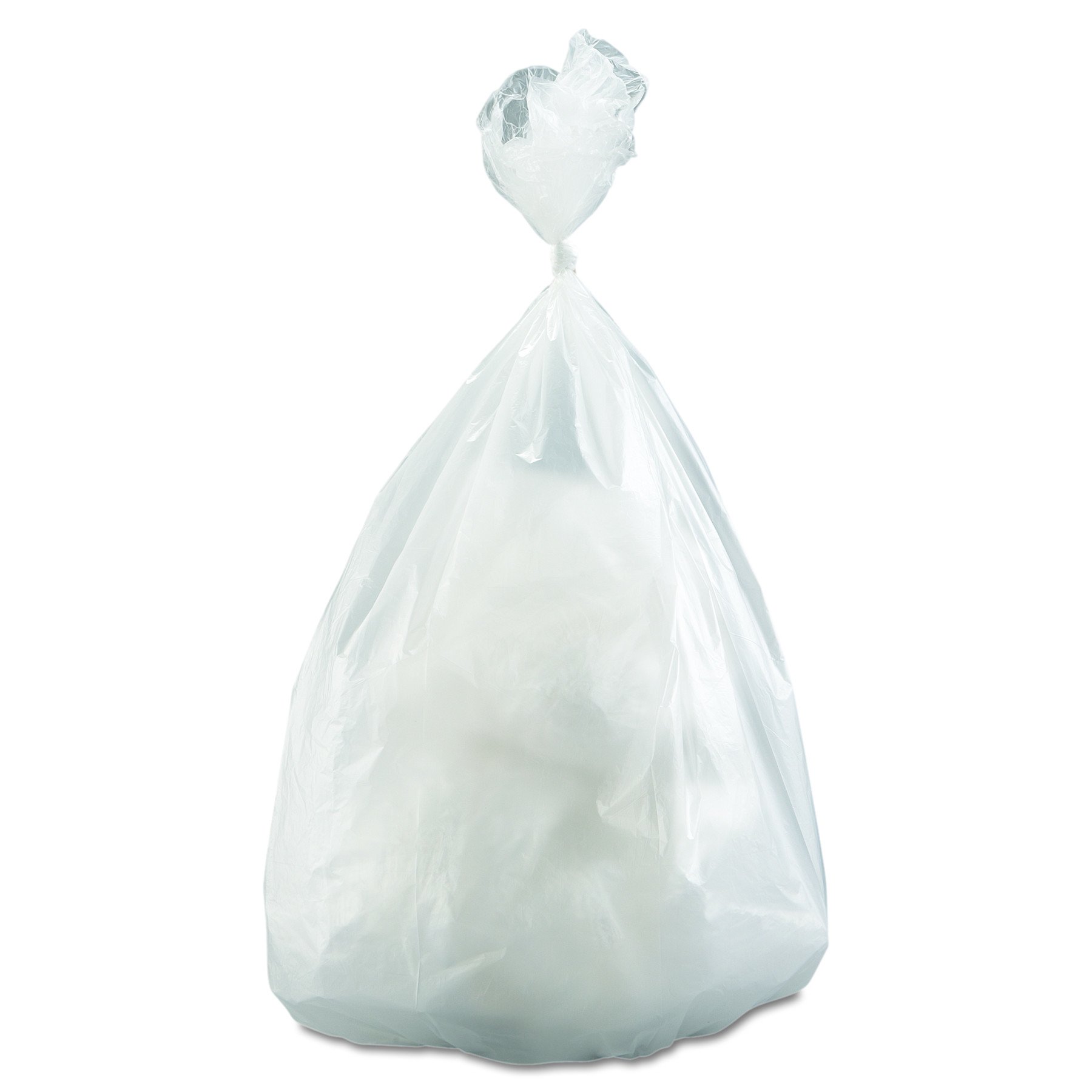 Inteplast Group VALH4348N12 HDPE Commercial Coreless Valu-Plus Trash Can Liners - 46