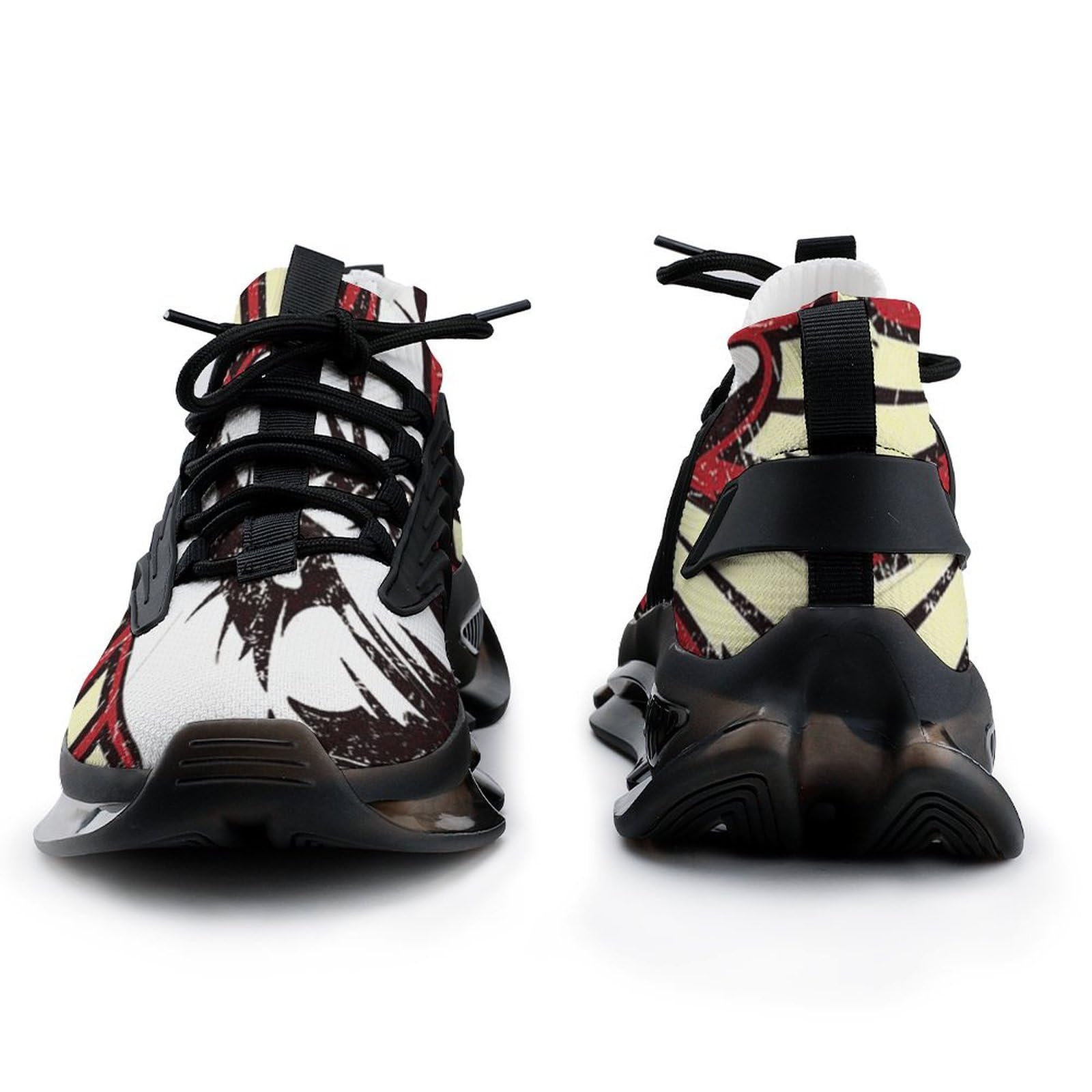 Men's Lightweight Running Shoes - Breathable Athletic Sneakers for Gym, Hiking & Outdoor Sports | Comfortable Rocker Hand Design for All-Day Wear