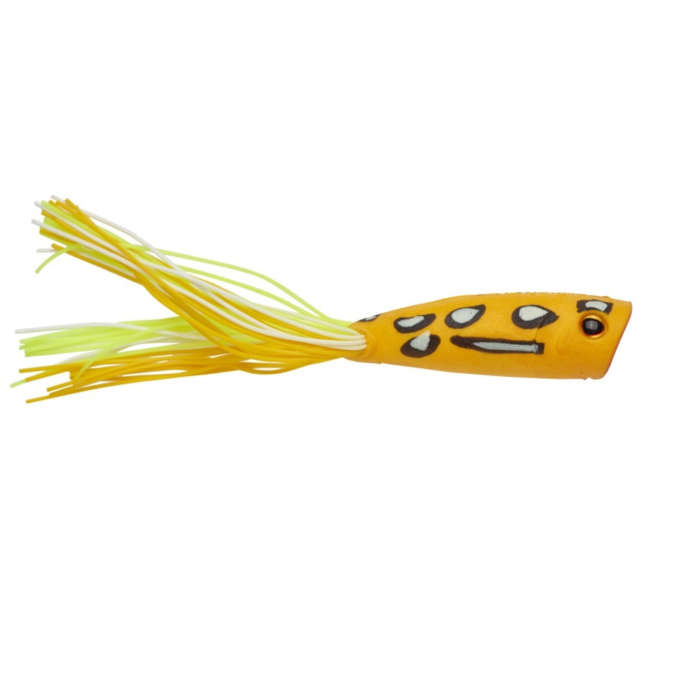 Berkley Power Pop Floating Fishing Lure with Wide Cupped Mouth - Topwater Bass Fishing for Freshwater and Saltwater