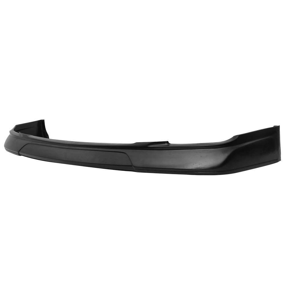 IKON MOTORSPORTS VIP Style PU Black Front Bumper Lip Spoiler Splitter for 2002-2003 Toyota Camry - Aggressive Styling Upgrade for Street Racing & Car Shows