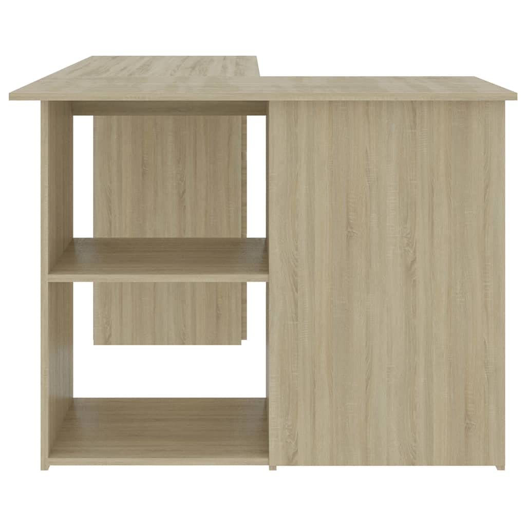 Industrial Home Office Desk with Drawers - 57.1