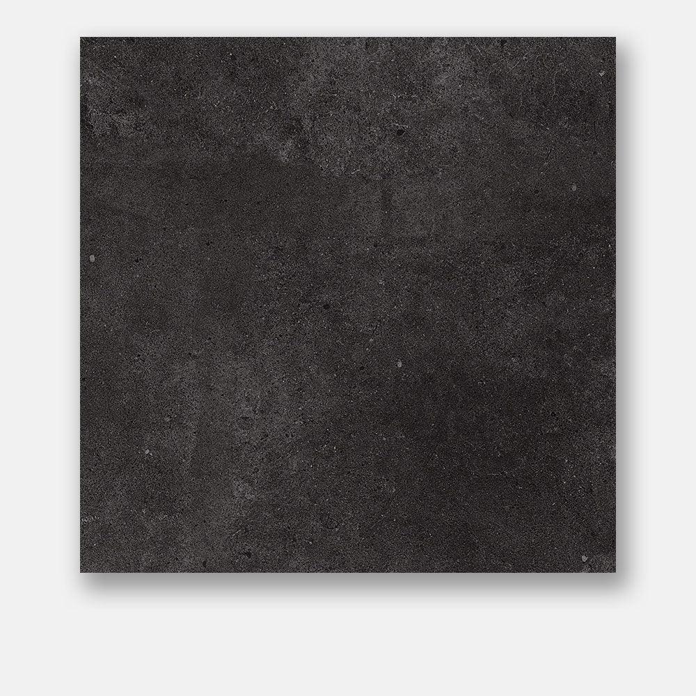 Premium 600x600mm Graphite Matte Porcelain Tile - Concrete Look Floor & Wall Tile for Modern Living Rooms, Kitchens & Commercial Spaces