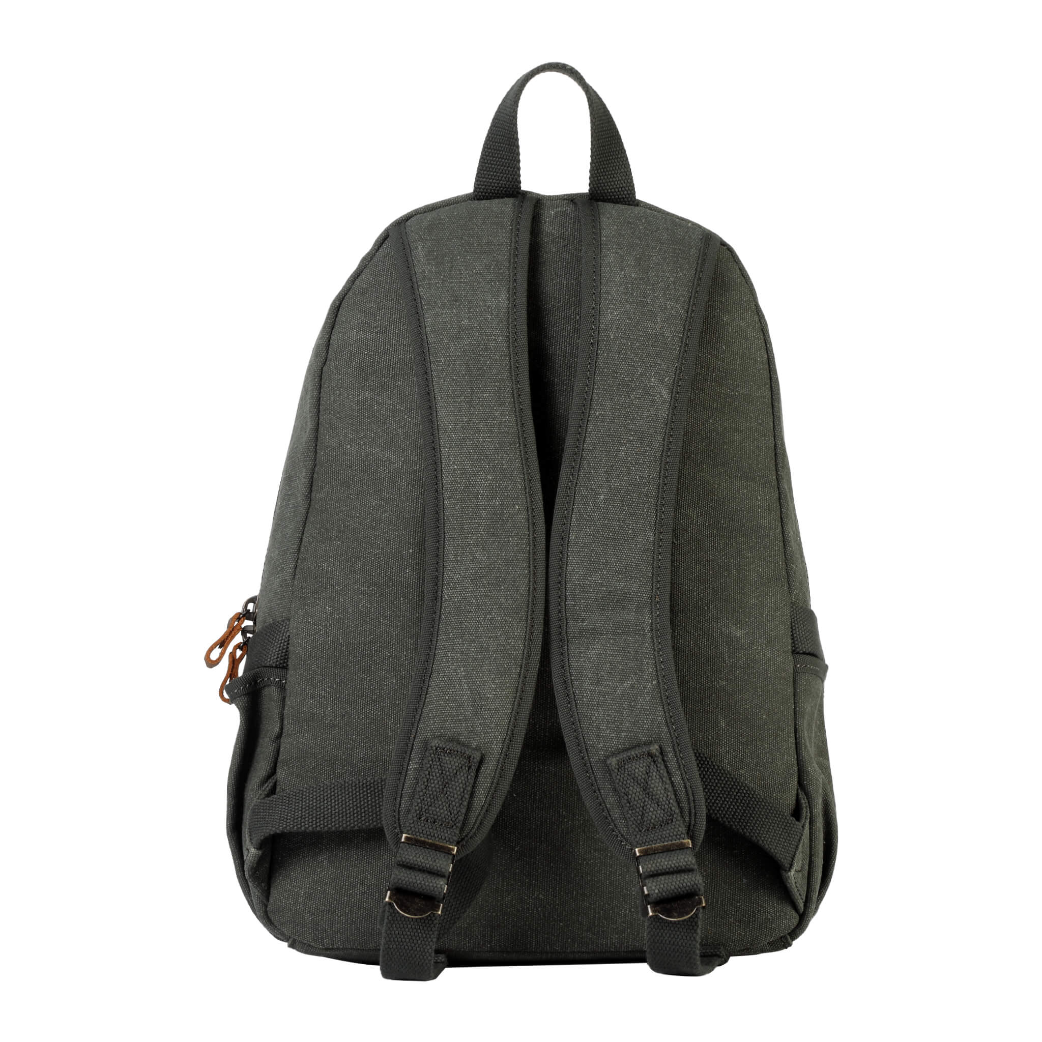 TRP0256 Troop London Classic Canvas Backpack - Medium Size Durable School & Travel Backpack for Men & Women - Perfect for College, Commuting & Outdoor Adventures