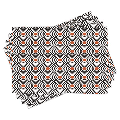 Orange Charcoal Grey